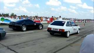 Toyota supra vs Vaz 2108 [upl. by Arakat]