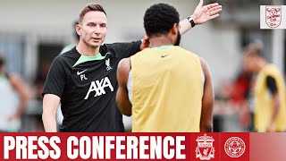 Pep Lijnders Carabao Cup press conference  Liverpool vs Leicester City [upl. by Edroi]