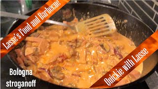 Bologna stroganoff  korv stroganoff [upl. by Odraboel820]