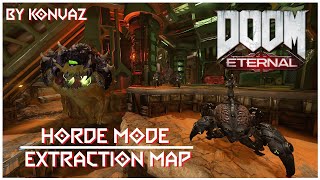 Doom Eternal  Horde Mode by Konvaz  Extraction Map  UltraNightmare [upl. by Atir677]