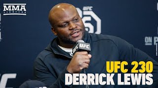 UFC 230 Derrick Lewis PostFight Press Conference  MMA Fighting [upl. by Ynalem206]