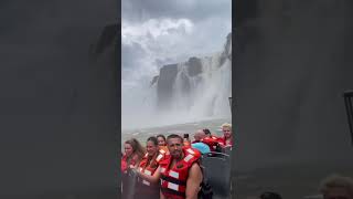 LARGEST WATERFALL  Iguazú Falls Argentina paradise travel waterfall [upl. by Etterraj898]