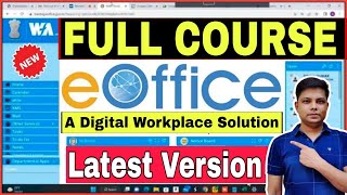 EOffice Latest Version full Tutorial in Hindi  New eoffice Features amp Options Details Discussion [upl. by Yelsgnik676]