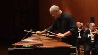 Ney Rosauro  Marimba Concerto No1 Mvmt1 Saudacao performed by Roland Härdtner 2010 [upl. by Eeloj]