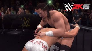 WWE 2K15 Who Got NXT walkthrough — Bo Dallas vs Adrian Neville [upl. by Erle602]