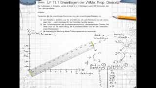 Proportionale Zuordnung Dreisatz [upl. by Jews754]