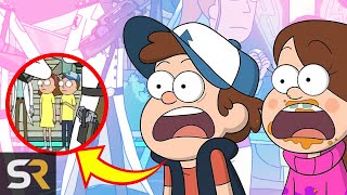 10 Gravity Falls Easter Eggs Hidden In Rick And Morty [upl. by Tewell283]