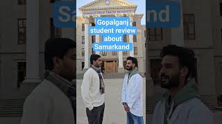 Students review about Samarkand State medical University UZBEKISTAN ytshorts shorts viralvideo [upl. by Yrebmik]