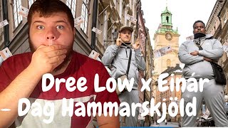 American Reacts To  Dree Low x Einár  Dag Hammarskjöld  Swedish Rap [upl. by Rickert]