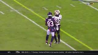 Javon Wims Punches Chauncey GardnerJohnson  Saints vs Bears Highlights 2020 [upl. by Hughie905]