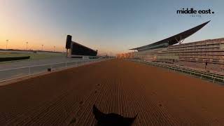 Onboard with All The Kings Men  George Boughey  Meydan Racecourse 🇦🇪 [upl. by Phippen]