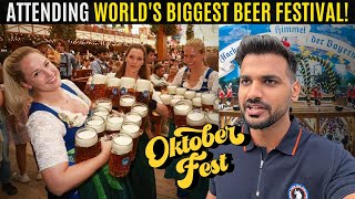 Visiting the Worlds Biggest Beer festival Oktoberfest Germany 🇩🇪 [upl. by Kentigera]