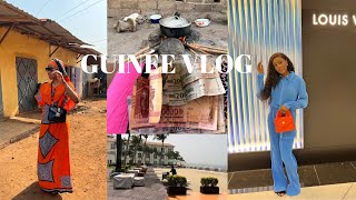 MA PREMIÈRE FOIS EN GUINÉE VLOG GUINÉE CONAKRY petite escale au village et au Sénégal PART 1 [upl. by Miner]