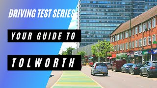 Driving Test Route Walkthrough at Tolworth Driving Test Centre [upl. by Nnaytsirk]