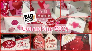 BIG LOTS Valentine’s Day Decor 2024 [upl. by Furey289]