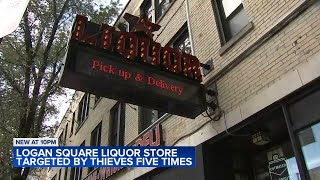 NW Side liquor store targeted by thieves 5 times in 1 week [upl. by Llenyt]