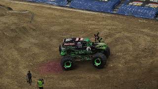 Monster Jam Freestyle  Amalie Arena Tampa FL 2023 Show 2 [upl. by Aoh]