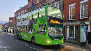 THRASHEX First Bristol Now First Essex Volvo B9TL Wright Eclipse Gemini 37613 [upl. by Noguchi]