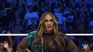 WWE 2K24 Gameplay  Nia Jax vs Zelina Vega amp Lyra Valkyria [upl. by Lledraw]