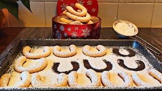 Vanillekipferl Recipe  Vanilla Crescents  Christmas biscuits [upl. by Pas]