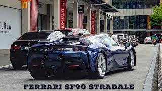 FIRST Ferrari SF90 STRADALE in MALAYSIA  Revs amp Acceleration [upl. by Giffard507]