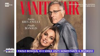 Paolo Bonolis e Sonia Bruganelli un anno dopo divorzio alle porte  Estate in diretta 19062024 [upl. by Ellenyl]