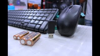 Logitech MK220 Wireless combo  Unboxing  Review [upl. by Alyhs247]