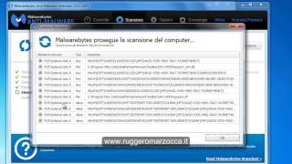 Malwarebytes programma gratuito per rimuovere toolbar malware e pubblicità indesiderate dal PC [upl. by Ludovick466]