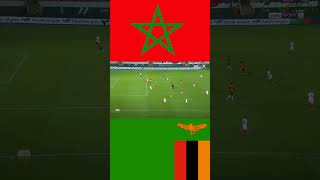 Highlights of Morocco vs Zambia Africa Cup Match [upl. by Tibbetts904]