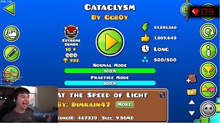 CATACLYSM 100 in 28243 attempts EXTREME DEMON [upl. by Negaet]