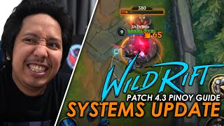 Patch 43 Systems Update  Pinoy Wild Rift Guide [upl. by Peirsen459]