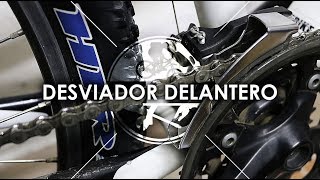 Cómo ajustar el desviador delantero de tu bicicleta [upl. by Eninaej]