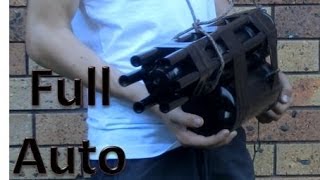 Homemade Full Auto Airsoft Mini Gun 3000 RPM [upl. by Notelrahc519]