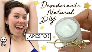 DIY desodorante natural  ¿3 AÑOS SIN USAR DESODORANTE  The vortex way [upl. by Anuahs345]