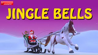 Jingle Bells Christmas Song with Lyrics [upl. by Htidra735]