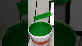 Making green floor coating  marble glossy finish viralshort ytshorts satisfying [upl. by Schoenfelder]