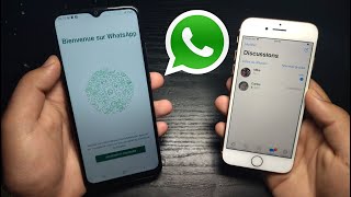 Comment transférer whatsapp android vers iphone iphone se 2022 pris en charge [upl. by Rickard]