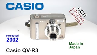 2002 Casio QVR3  CCD Digital Camera [upl. by Av]