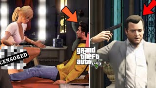 GTA 5  Michael Caught Tracey amp Her Boyfriend Hidden Secrets [upl. by Llebanna]