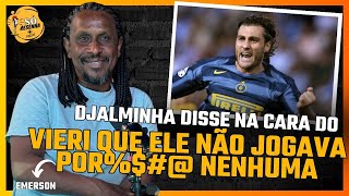 Djalminha se vinga de Vieri após cumprimento frio do italiano [upl. by Grimbald]