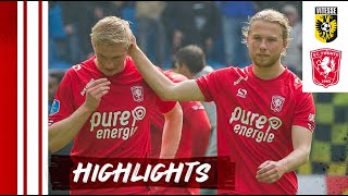 Vitesse  FC Twente 29042018  Highlights [upl. by Tingley]