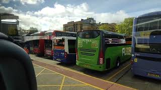 Buchanan Bus Station to Cumbernauld North Lanarkshire Scotland UK [upl. by Asiil]