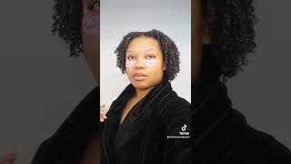 How to Achieve Defined Curls with Mousse and Gel  Natural Hair Wash and Go Tutorial [upl. by Nosreip]