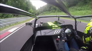 Caterham R500 Nürburgring Nordschleife  onboard BtG 727 [upl. by Thorr748]