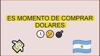 Llego la hora de comprar dólares 🤔 DATOS macroeconomía y mercado ARGENTINO [upl. by Adnauqal]