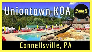 Discovering Uniontown KOA Holiday PA [upl. by Ainsley]