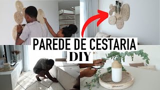 DECORANDO A SALA DO NOVO APE COM DIY Camila Nunes [upl. by Areyk]