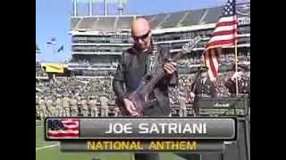 Joe Satriani Oakland Raiders vs Tennessee Titans NATIONAL ANTHEM [upl. by Charlean]