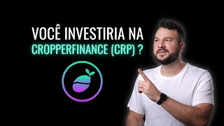 CROPPERFINANCE CRP COMPENSA INVESTIR NOS PROJETOS DA SOLANA CropperFinance [upl. by Yantruoc]