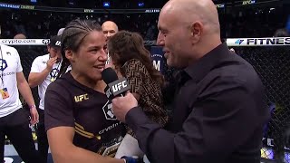 UFC 269 Julianna Peña Octagon Interview  New UFC Bantamweight Champion [upl. by Hera]